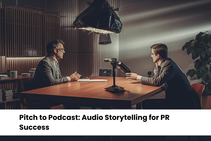 From Pitch to Podcast: Employing Audio Storytelling for Effective PR
